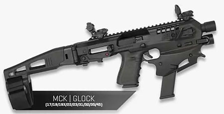 CAA Micro Conversion Kit Black for Polymer 80 V1 and V2