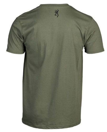 BROWNING SS T-SHIRT CAMO BUCKMARK GREEN/OVIX XXLARGE