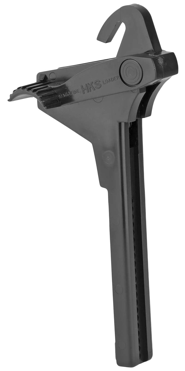 HKS 451 Single Stack Adjustable Mag Loader Black Plastic Multi-Caliber Pistols