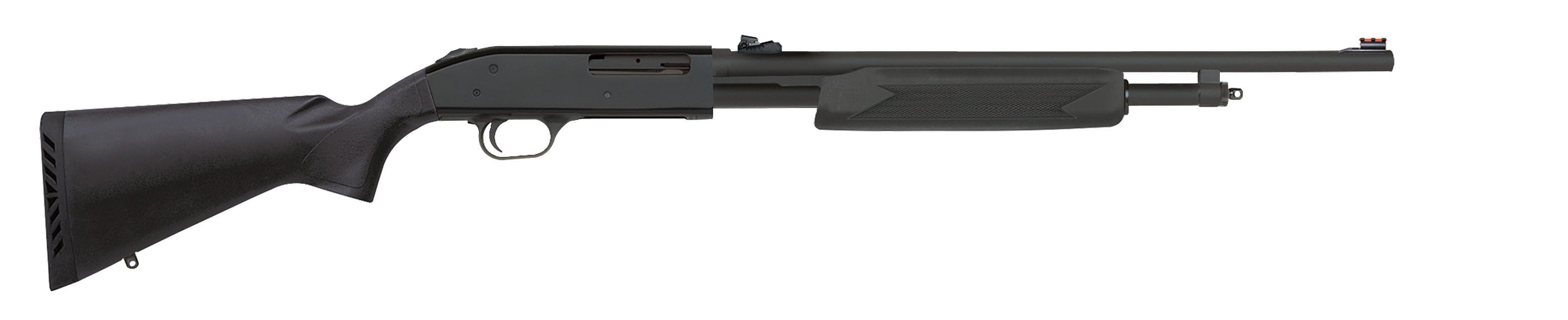Mossberg 50165 500 Bantam Slugster 410 Gauge Pump 3" 5+1 20" Matte Blued Steel Barrel, Matte Blued Steel Receiver, Fixed Synthetic Stock, Cylinder Bore Choke