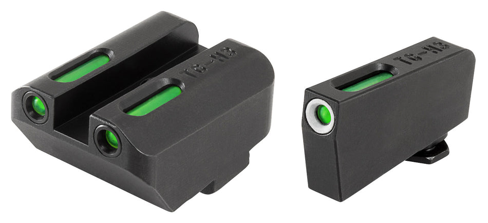 TruGlo TG13GL4A TFX Low Suppressor Height Tritium & Fiber Optic Sight Set for Glock (Excl. MOS)