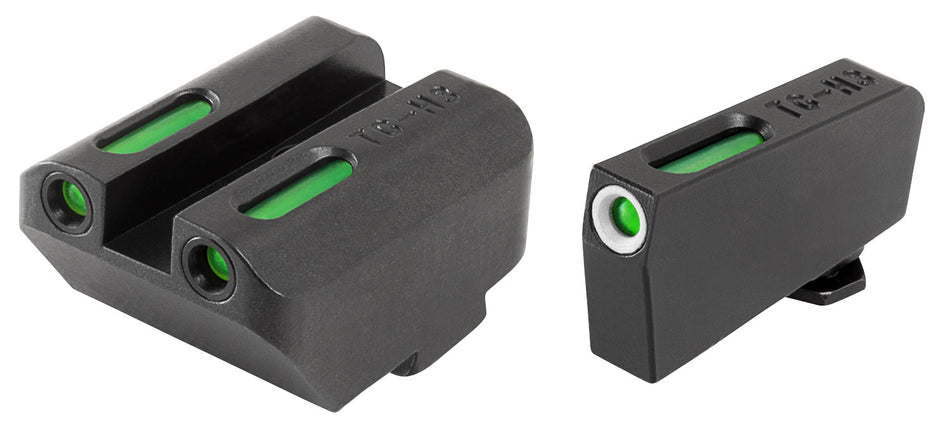 TruGlo TG13GL5A TFX Green Tritium & Fiber Optic Front and Rear Sight Set