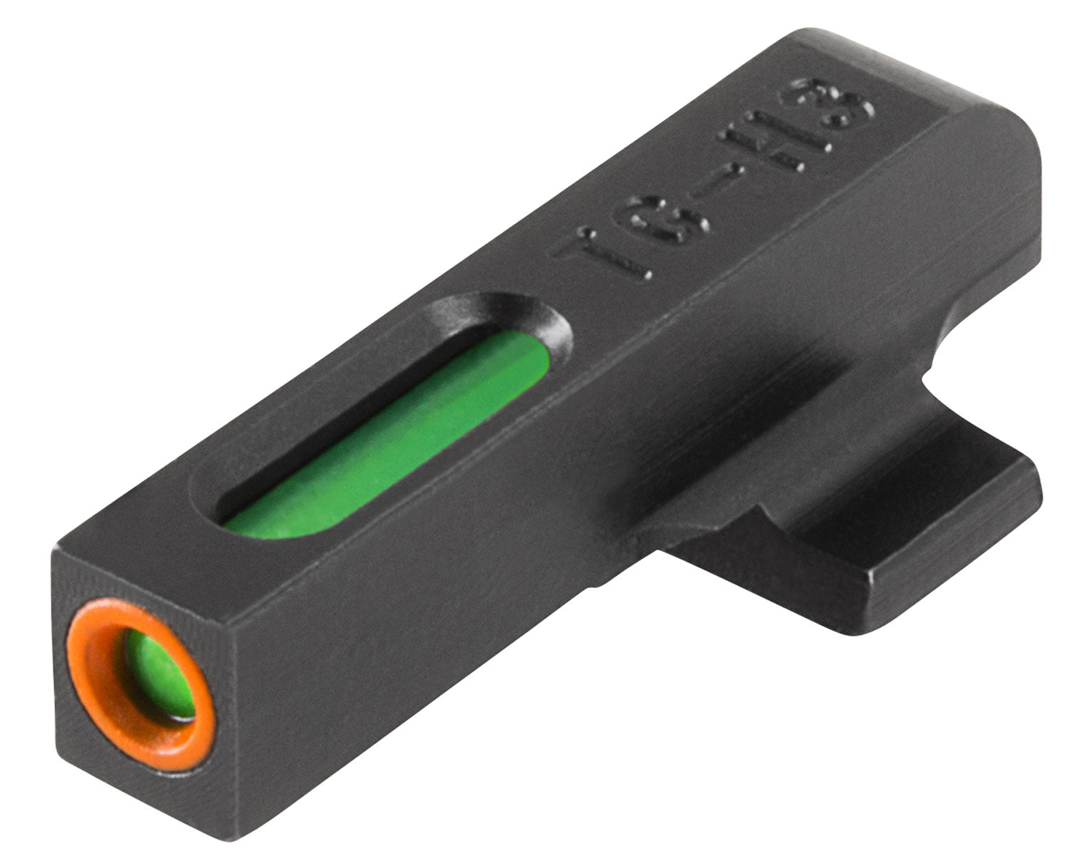 TruGlo TG13BR1PC TFX Pro Green Tritium Fiber Optic Orange Outline Front Sight