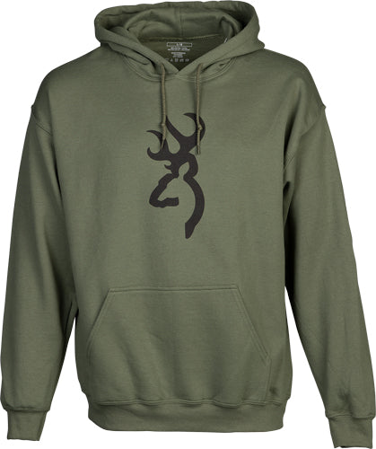 BROWNING HOODIE BACKFENCE BROWNING ARMS GREEN XXLARGE