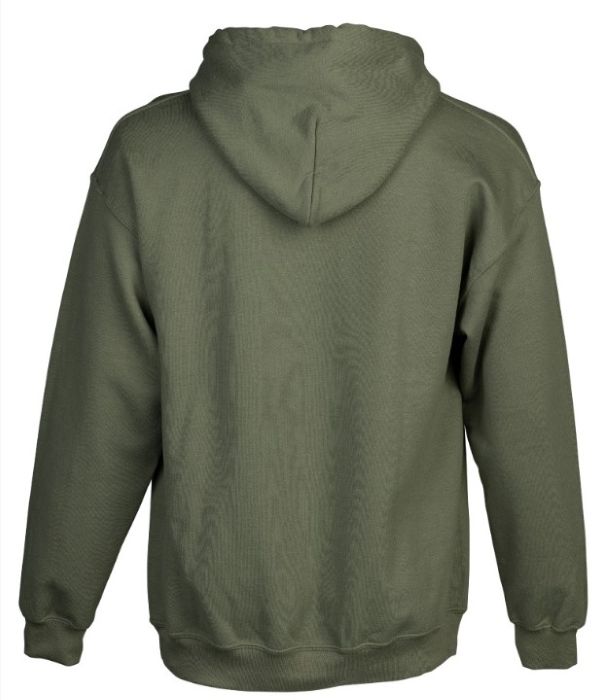 BROWNING HOODIE VINTAGE EMBLEM WHITETAIL GREEN LARGE