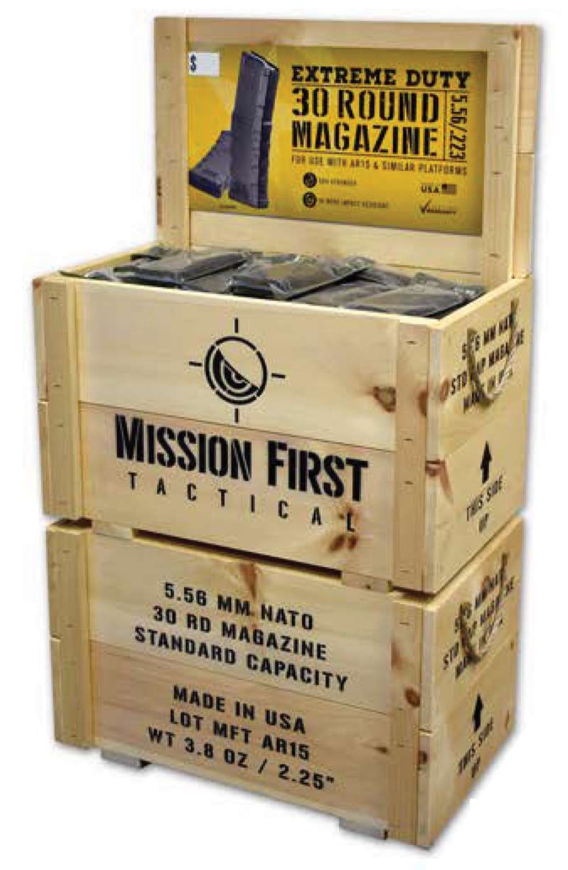Mission First Tactical EXDPM556 30-Round 5.56 Magazine Dump Bin Display 400 Units