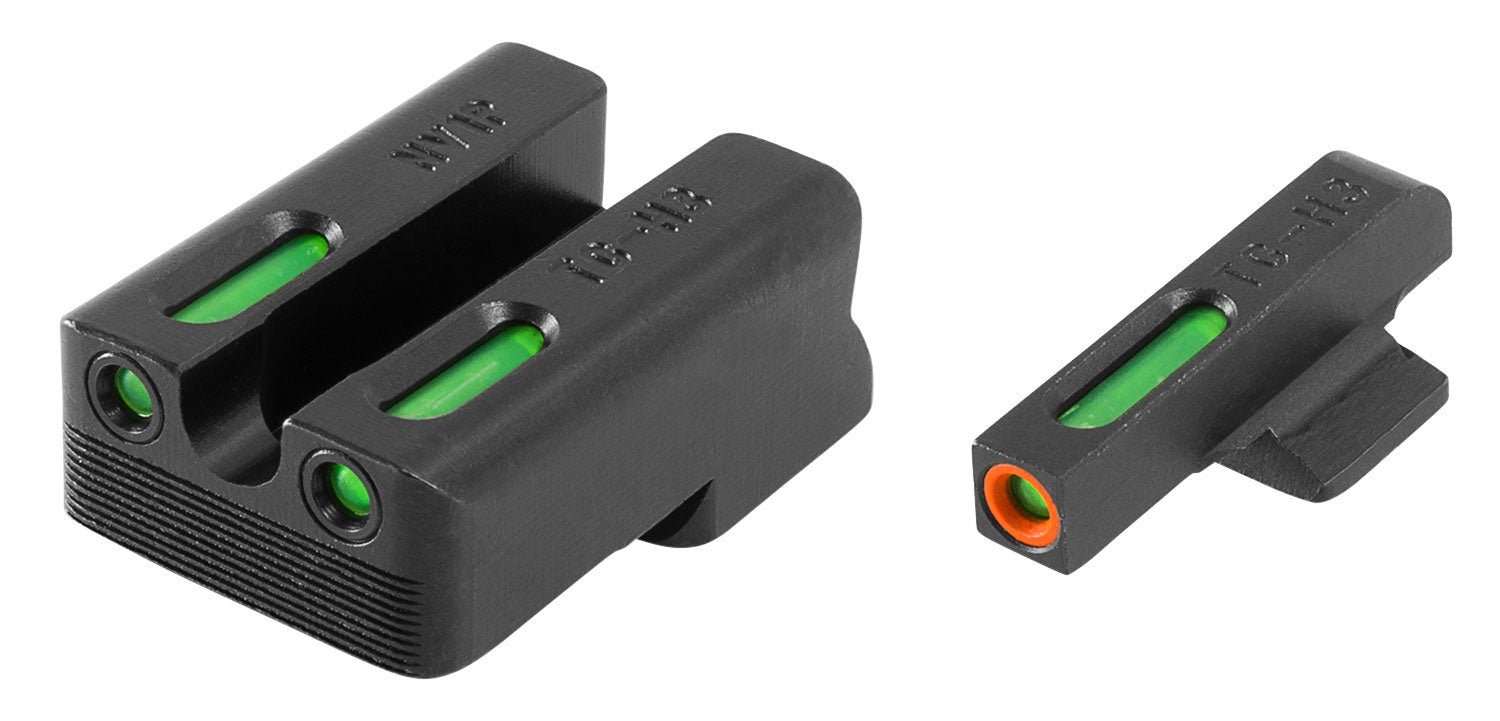 TruGlo TG13NV1PC TFX Pro Tritium Fiber Optic Sight Set for 1911 5" Government – Novak Cut