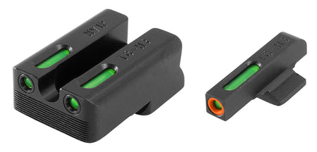 TruGlo TG13NV1PC TFX Pro Tritium Fiber Optic Sight Set for 1911 5" Government – Novak Cut