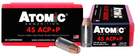 Atomic Precision Craft .45 ACP/Auto 230 gr BHP ammo