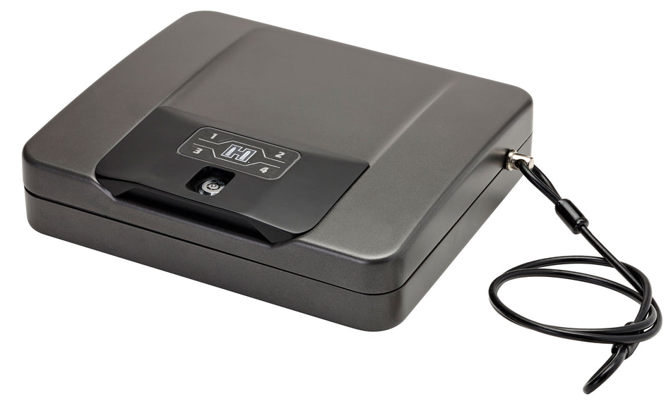Hornady 98141 Rapid Safe 4800KP RFID Keypad Key Entry Black Steel Handgun Safe