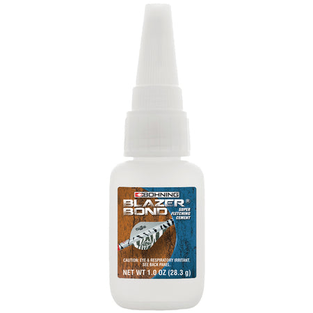 Bohning Blazer Bond Instant Fletching Glue 1 oz.