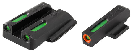 TruGlo TG13RS2PC TFX Pro Green Tritium Fiber Optic Front & Rear Sight Set for Ruger Pistols