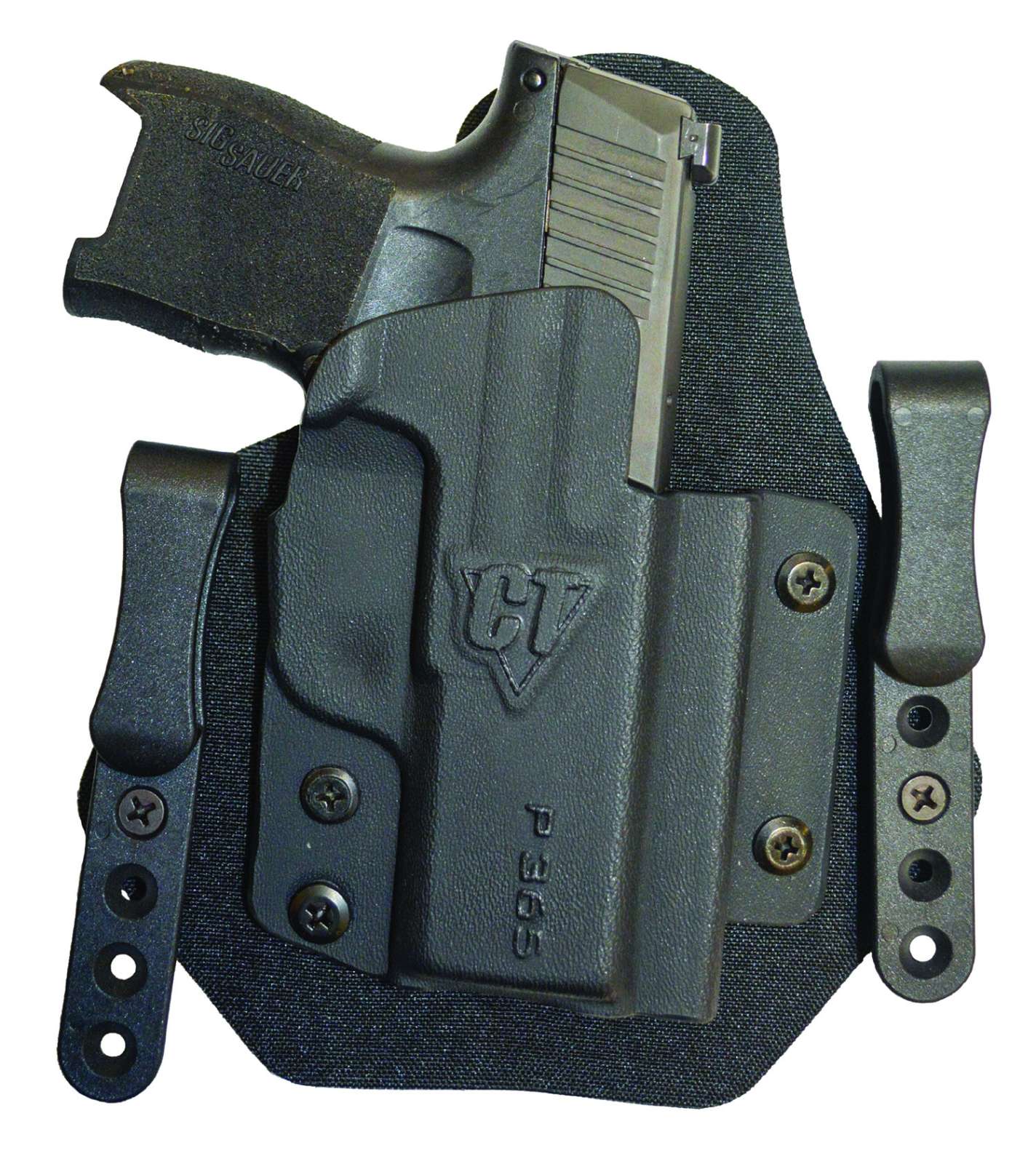 Comp-Tac Sport-Tac IWB Holster for Glock 19 Gen 5 Right Hand Black Standard Clips