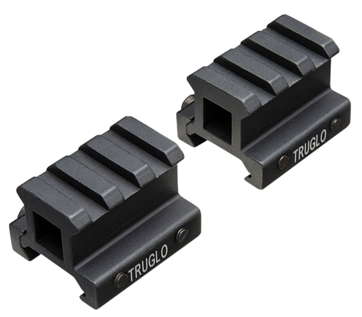 TruGlo TG8982B Picatinny Riser Mount Black Anodized Matte Finish