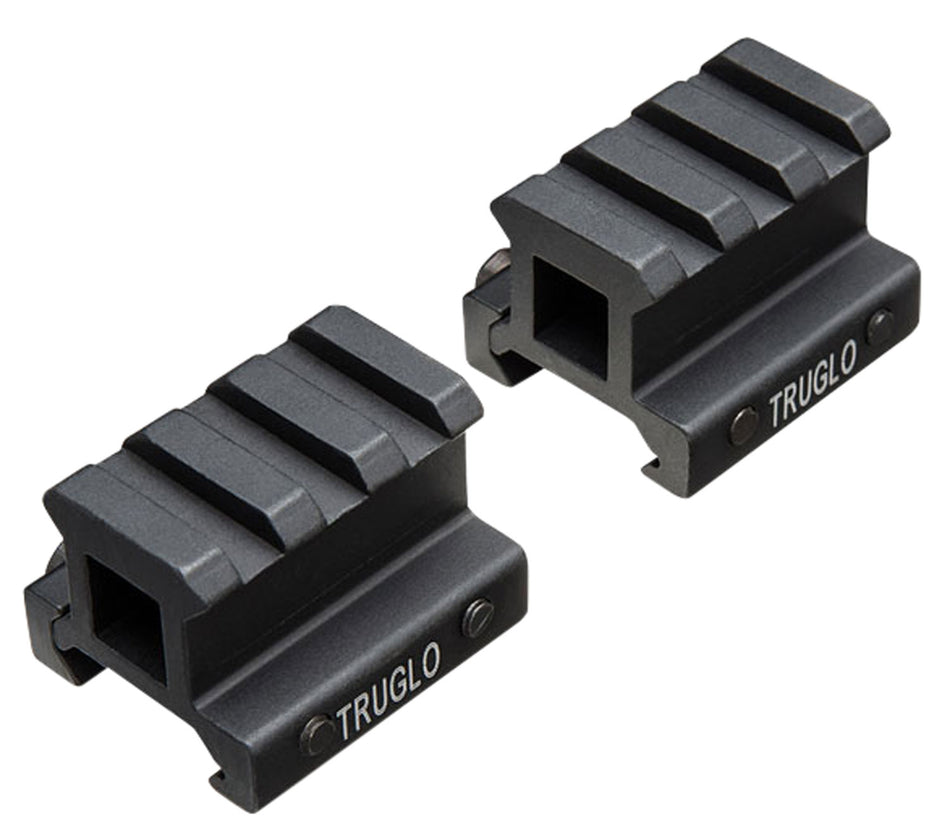 TruGlo TG8982B Picatinny Riser Mount Black Anodized Matte Finish