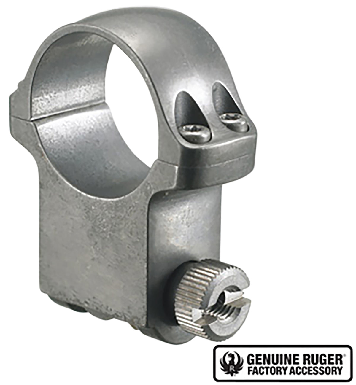 Ruger 90296 6KTG Scope Ring Silver 1-Inch Extra High