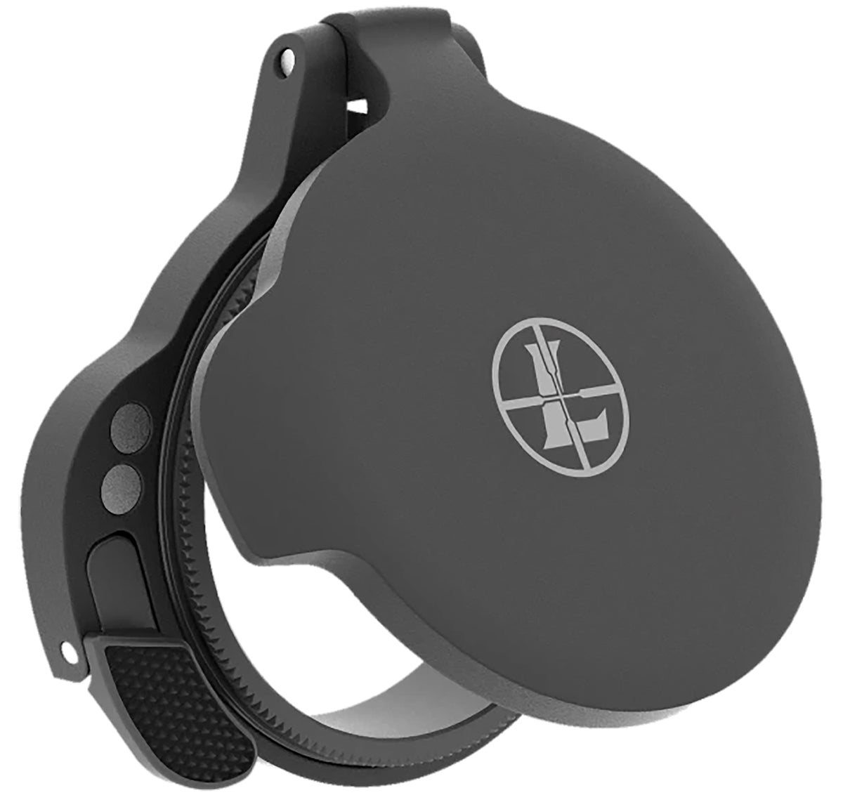 Leupold 117611 Alumina Flip-Back Scope Cover Large Eyepiece Matte Black