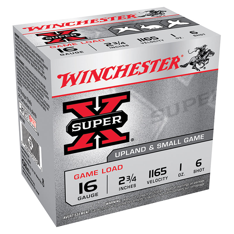 Winchester  16 Gauge 2.75 in / 2.75 in #6 1 oz