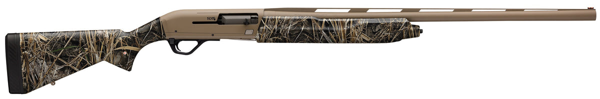 Winchester Repeating Arms 511304392 SX4 Hybrid Hunter 12 Gauge 3" 4+1 (2.75") 28", FDE Cerakote Barrel/Rec, Realtree Max-7 Furniture, TruGlo Fiber Optic Sight