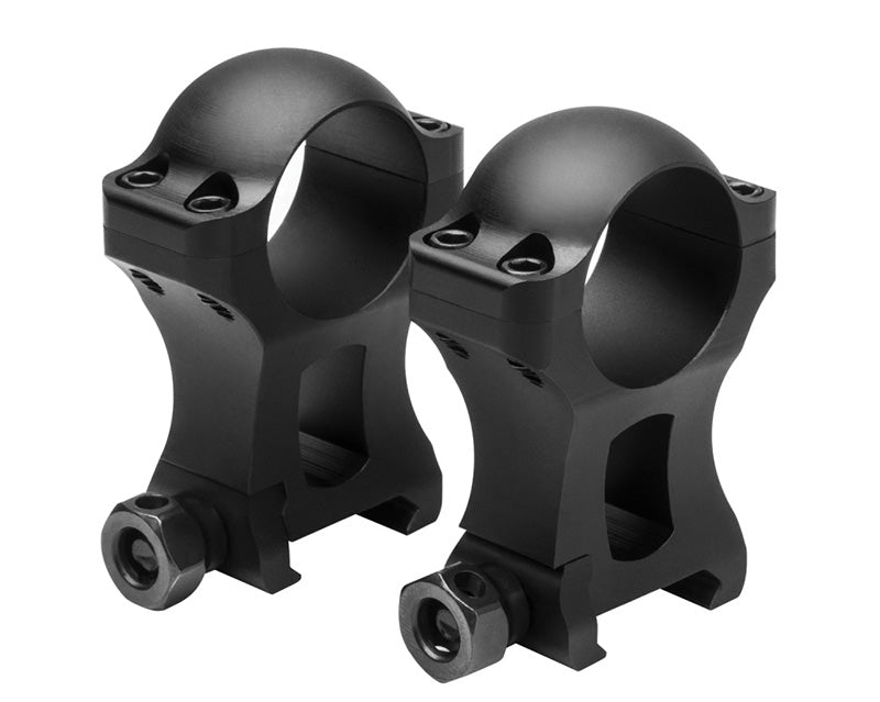 NcSTAR VISM Hunter 1" Scope Rings, 1.5" Height, Black