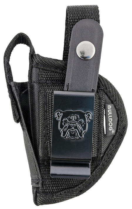 Bulldog FSN11 Extreme OWB Holster Black Nylon Belt Loop/Clip for Taurus Public Defender Ambidextrous