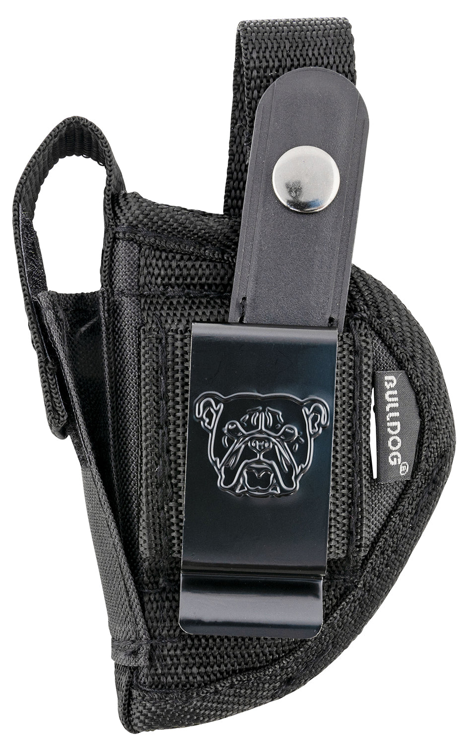 Bulldog FSN1 Extreme OWB Holster Black Nylon Belt Loop/Clip for Ruger LCP / Beretta 21 Bobcat Ambidextrous