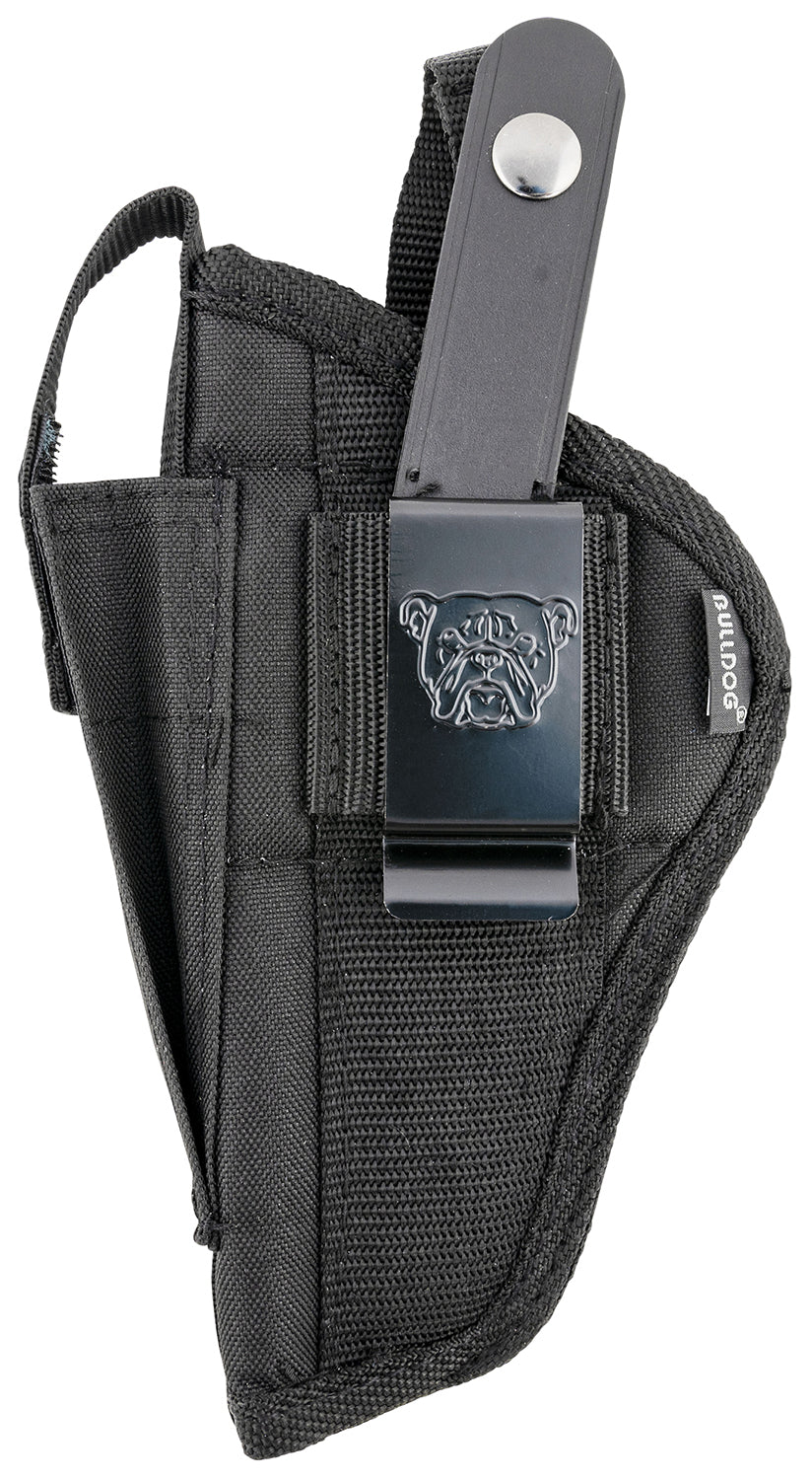 Bulldog FSN8 Extreme OWB Holster Black Nylon Belt Loop/Clip for Glock 20/21 Large Autos 3.50-5" Barrel Ambi