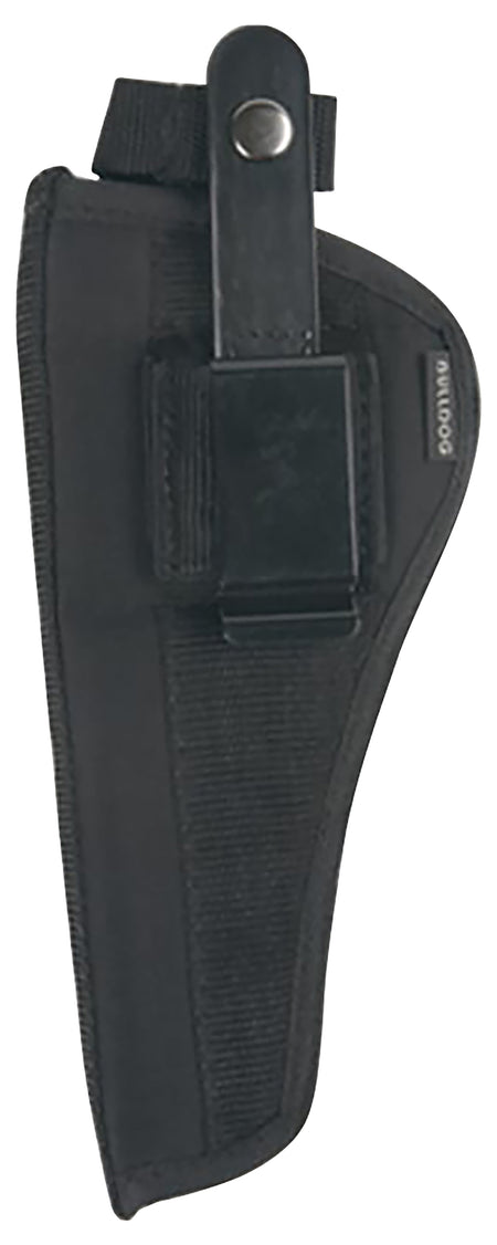 Bulldog FSN14 Extreme OWB Holster Black Nylon Belt Loop/Clip for S&W K/L/N Frame 5-6.50" Barrel Ambidextrous