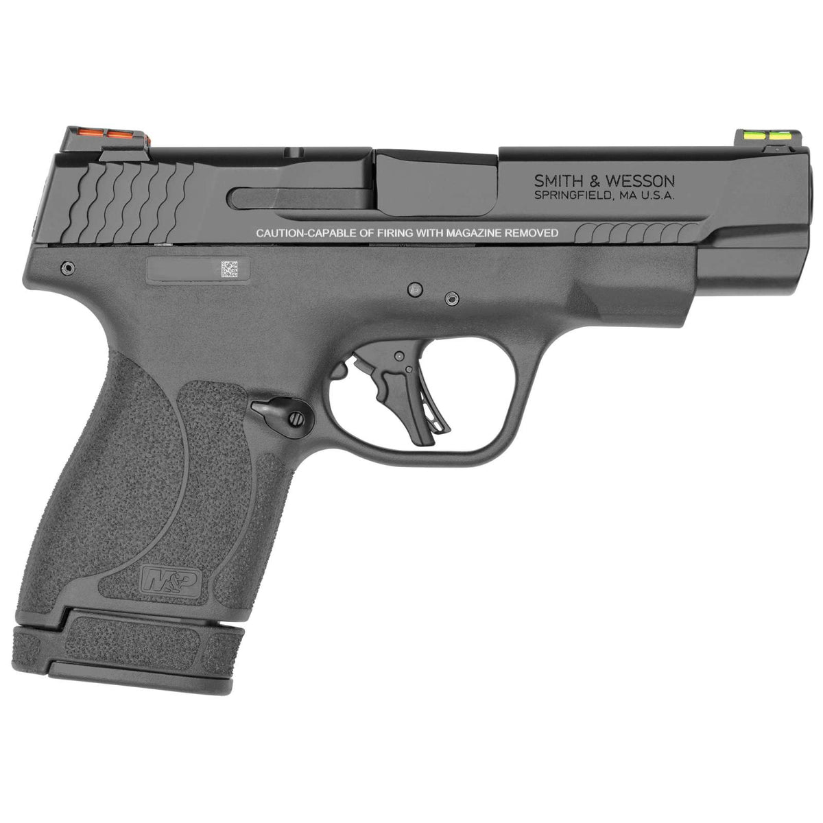 dSMITH & WESSON PC M&P 9 SHLD PLS 4" 9MM PSTL NMS FOS 10-13RD