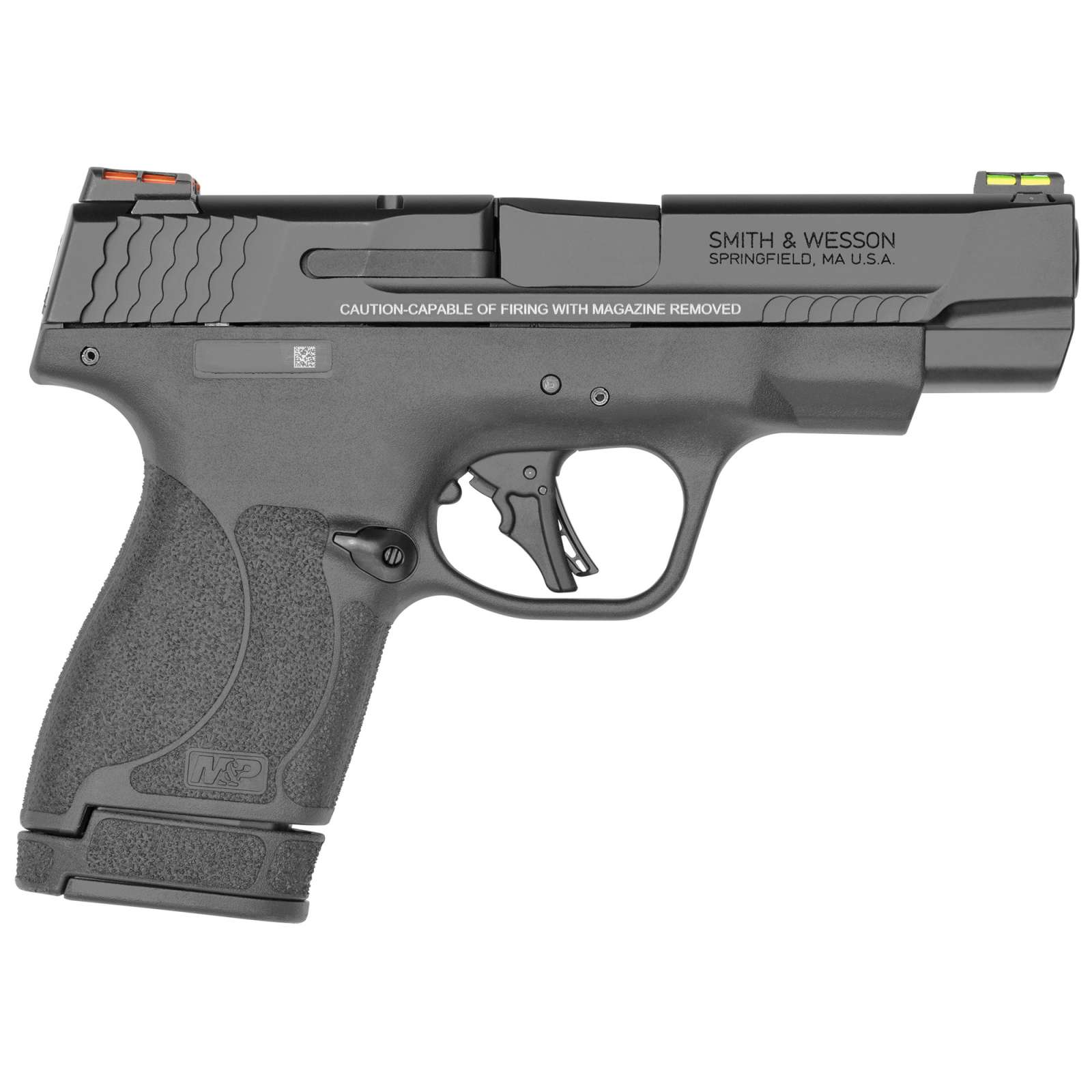 dSMITH & WESSON PC M&P 9 SHLD PLS 4" 9MM PSTL NMS FOS 10-13RD