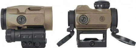 SIG Sauer FDE Romeo MSR 2 MOA Red Dot and Juliet3-Micro Magnifier Combo