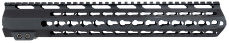 Aim Sports MTK13H308 AR-10 .308 13.50" High KeyMod Free-Float Handguard, Black Anodized 6061-T6 Aluminum