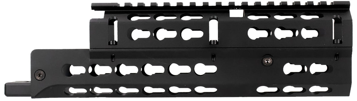 Aim Sports MKAK03 Russian AK-47 9.60" Keymod Handguard 6061-T6 Aluminum Black Anodized with Picatinny Rail