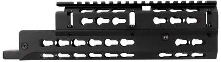 Aim Sports MKAK03 Russian AK-47 9.60" Keymod Handguard 6061-T6 Aluminum Black Anodized with Picatinny Rail