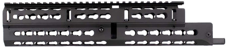Aim Sports MKAK04 AK-47 13.40" Long KeyMod Drop-In Handguard, Black Anodized 6061-T6 Aluminum