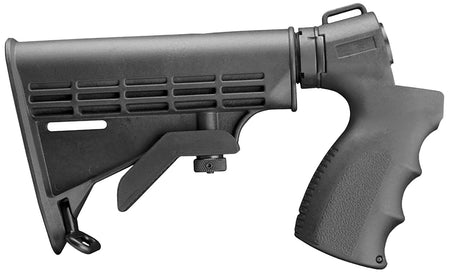 Aim Sports APGSM500 Mossberg 500 Pistol Grip Stock 6-Position Adjustable Black Synthetic