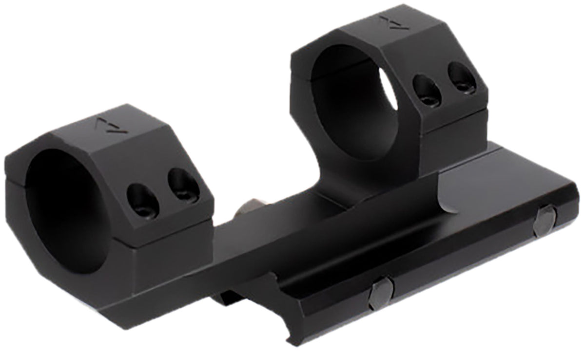 Aim Sports MTCLF115 Cantilever 1" Scope Mount and Ring Combo Black Anodized Medium Rings