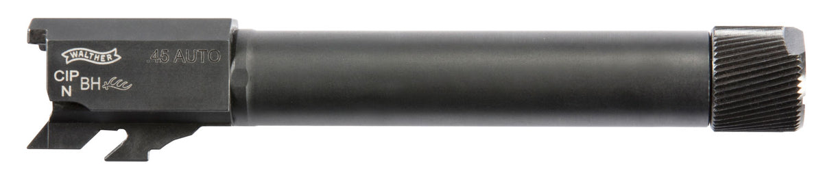 Walther Arms PPQ 45 ACP 4.60" Threaded Steel Replacement Barrel with Polygonal Rifling