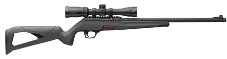 Winchester Repeating Arms 521156102 Wildcat w/Optic Full Size 22 LR 10+1 18" Matte Black Threaded Sporter Barrel, Matte Black Picatinny Rail Polymer Receiver, Gray Thumbhole w/Picatinny Rail Synthetic