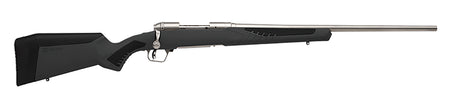Savage Arms 57077 110 Storm Full Size 6.5 Creedmoor 4+1 22" Matte Button-Rifled Barrel, Matte Drilled & Tapped Stainless Steel Receiver, AccuStock Matte Gray Synthetic Stock, Right Hand