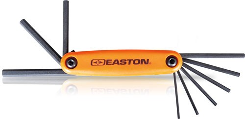 Easton XL Pro Hex Fold-Up Allen Set Orange/Black