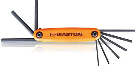 Easton XL Pro Hex Fold-Up Allen Set Orange/Black