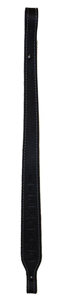 Crickett KSA800 Embossed Black Leather Rifle Sling 23"L x 1.75"W