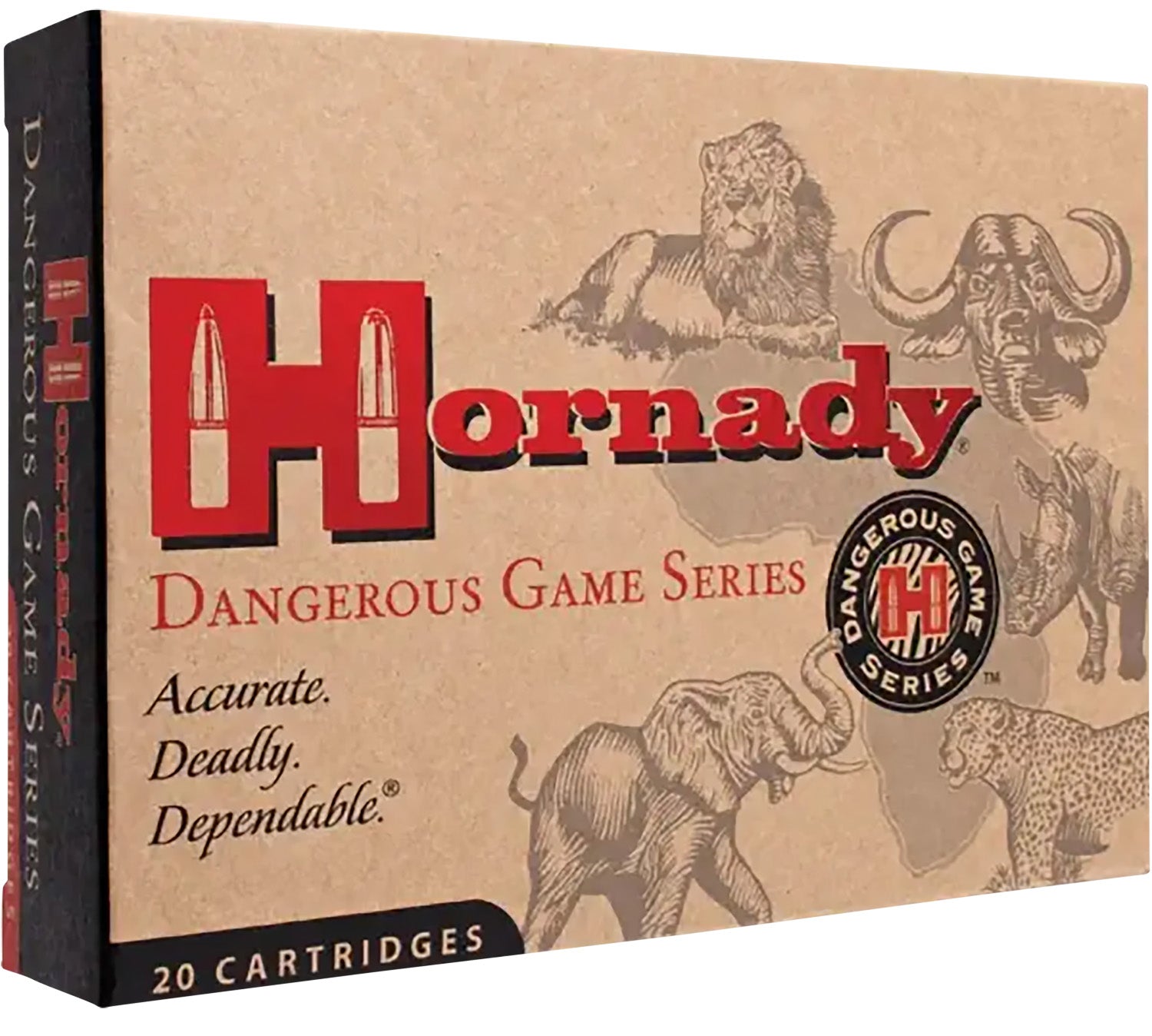 Hornady 82322 Dangerous Game Dangerous Game Solid  300 Grain .375 H&H Mag