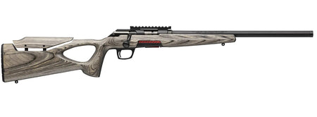 Winchester Repeating Arms 525227270 Xpert Target 17 HMR 9+1 18" Matte Black Threaded Barrel, Matte Black Steel Receiver w/Picatinny Rail, Gray Thumbhole w/Adjustable Comb Laminate Stock