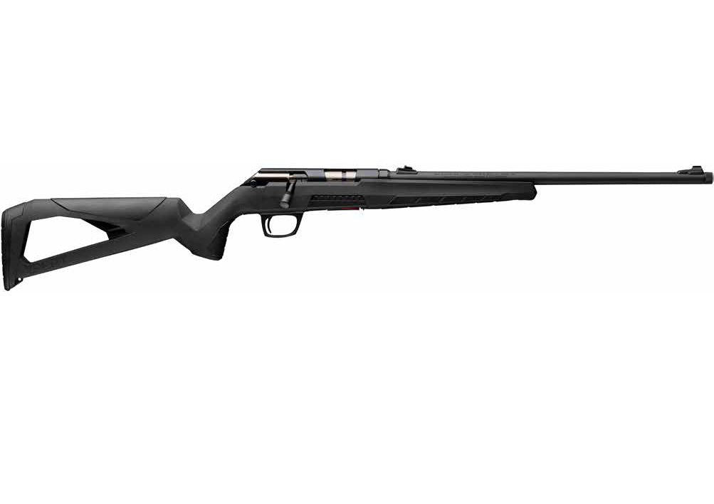 Winchester Repeating Arms 525241270 Xpert Shadow 17 HMR 9+1 18" Matte Black Steel Threaded Barrel & Drilled & Tapped Receiver, Picatinny Rail Forend, Black Skeletonized Polymer Stock
