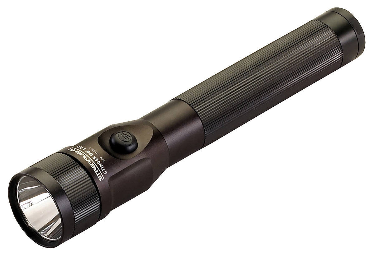 Streamlight 75813 Stinger DS LED Rechargeable Flashlight Black Anodized 425 Lumens White LED