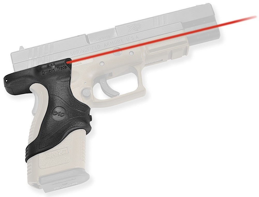 Crimson Trace LG-447 Lasergrips for Springfield XD Pistol, Red Laser, Black Polymer