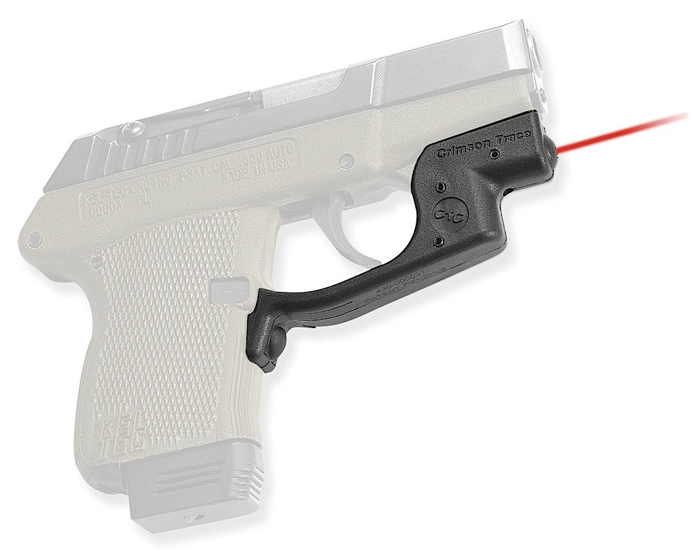 Crimson Trace LG-430 Laserguard for Kel-Tec P32 and P3AT, Red Laser, Black Polymer Trigger Guard Mount