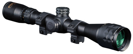 Konus 7267 KonusPro Matte Black 3-9x32mm AO 1" Tube Engraved 30/30 Duplex Reticle w/ Mounting Rings